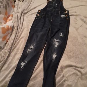 Denim blue Jean's overall